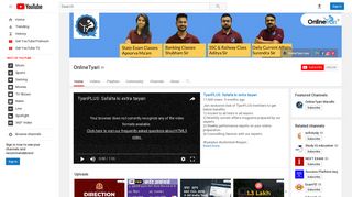OnlineTyari - YouTube