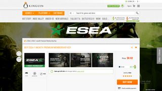 ESEA 1-month Premium Membership Key | Buy on Kinguin