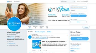 OnlyFans Support (@OnlyFansSupport) | Twitter