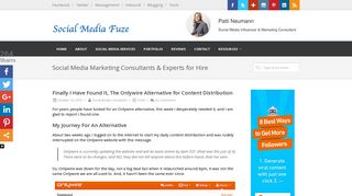 Onlywire Alternative for Content Distribution - Social Media Fuze