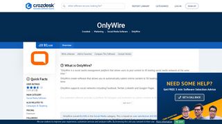 OnlyWire Reviews, Pricing and Alternatives | Crozdesk