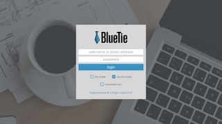 BlueTie - Web Email Login