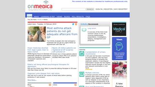 OnMedica - medical resources and education for GPs and healthcare ...