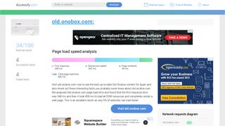 Access old.onobox.com.
