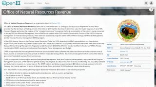 Office of Natural Resources Revenue | Open Energy Information