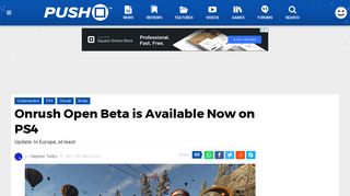 Onrush Open Beta is Available Now on PS4 - Push Square