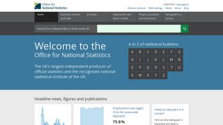 Office for National Statistics: Home