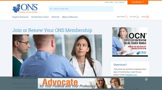 Join or Renew Your ONS Membership | ONS