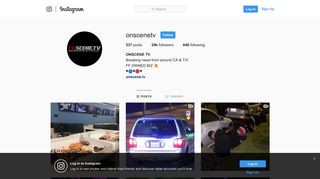 ONSCENE TV (@onscenetv) • Instagram photos and videos