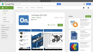Onshape 3D CAD - Apps on Google Play