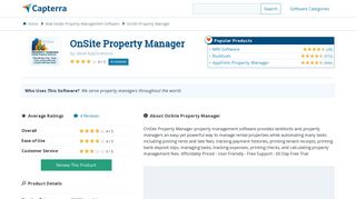 OnSite Property Manager Reviews and Pricing - 2019 - Capterra