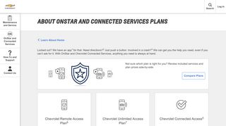 OnStar and Connected Services Support - Owner Center - Chevrolet