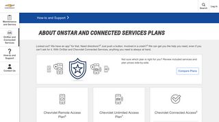 OnStar and Connected Services Support - Chevrolet Owner Center