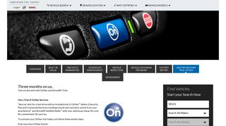 OnStar and SiriusXM Trials | GM Certified Pre-Owned