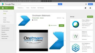 Onstream Webinars - Apps on Google Play