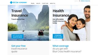 Travel Insurance and Health Insurance - Ontario Blue Cross