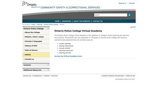 OPCVA | Ministry of Community Safety and Correctional ... - Ontario.ca