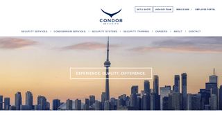 Condor Security: Security Company Toronto | Security Training ...