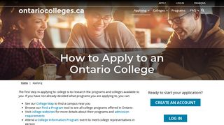 How to Apply to College - Ontario Colleges | ontariocolleges.ca