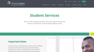 Student Services : ontariolearn