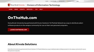 OnTheHub.com | Division of Information Technology