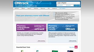 ONtrack - the ultimate pharmacy revision site