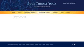 Ontraport Login - Blue Throat Yoga