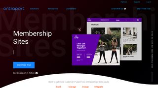 Membership Sites - Take Your Business Online | Ontraport®