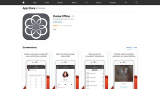 Ooma Office on the App Store - iTunes - Apple