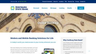 Online Banking | Oostburg State Bank