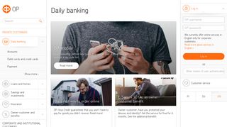 Daily banking - Private customers - OP