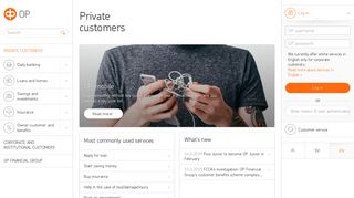 Private customers - OP