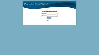 Online Product Approval: Disney Consumer Products