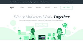 Opal: Marketing Collaboration Platform for Enterprise Marketing Teams