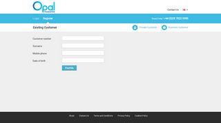 Existing Customer - Opal Transfer | Send Money Online Fast and Safe