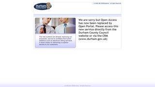 Log In - Durham OPENAccess - Durham County Council