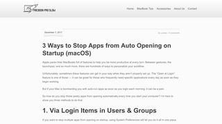 3 Ways to Stop Apps from Auto Opening on Startup (macOS)