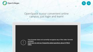 OpenSpace - Open Colleges