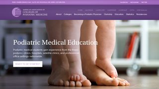 The American Association of Colleges of Podiatric Medicine
