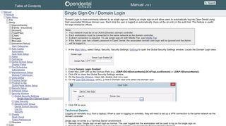 Open Dental Software - Single Sign-On / Domain Login