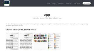 App - Open eBooks