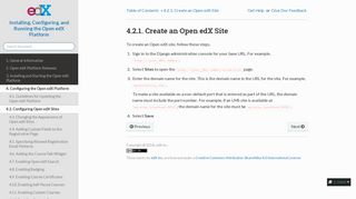 4.2.1. Create an Open edX Site — Installing, Configuring, and ...