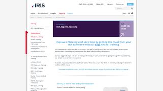 IRIS OpenLearning - IRIS Accountancy Software