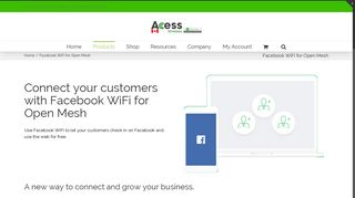 Facebook WiFi for Open Mesh | Access Wireless - open-mesh.ca