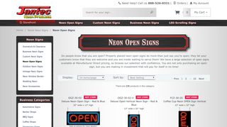 Neon Open Signs | Best Selling | JantecNeon.com
