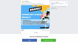 OpenStudy - Sign up at www.brainly.com and follow us on ...
