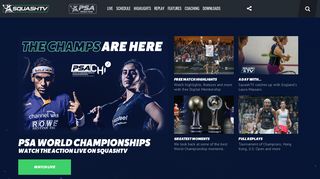 SQUASHTV | Watch Official Live Streaming Online From the PSA ...