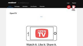 OpenTV - Your World of Entertainment - Medianet