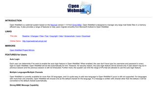 Open WebMail