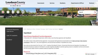 OpenBand | Loudoun County, VA - Official Website